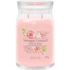 Yankee Candle Aromatická sviečka Signature sklo veľké Fresh Cut Rose s 567 g