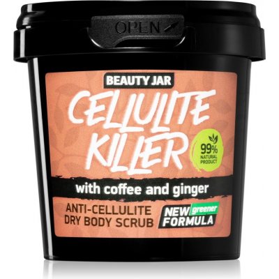 Beauty Jar Cellulite Killer telový peeling proti celulitíde s morskou soľou 150 g