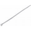SOLIGHT 1P12 Sťahovacie pásky 4,8x300mm, natural, 100ks