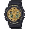 Casio pánske hodinky GA-100GGB-1A9ER Čierna, Zlatý Ciferník, WR20BAR, 1/1000SE