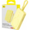 Baseus magnetická power banka Mini (P10022109Y23-00) – MagSafe, USB-C, 10 000 mAh, 20 W, žltá KF2320529