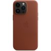 Kryt na mobil Apple iPhone 14 Pro Max Kožený kryt s MagSafe tehlovo hnedý (MPPQ3ZM/A)