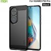 Gumený kryt MOFI na Huawei P50 Pro – Čierna
