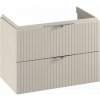 Cersanit Tirso Skříňka pod umyvadlo 80 cm, kašmír mat S1015-003