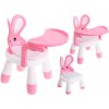 FunPlay 5485-1 na kŕmenie a hranie ZAJAČIK 31x31x45cm ružová