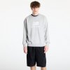 Mikina New Balance Stacked Logo French Hoodie Grey XL XL