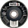 Yato Kotouč lamelový korundový 125 x 22,2 mm P40 YT-83292
