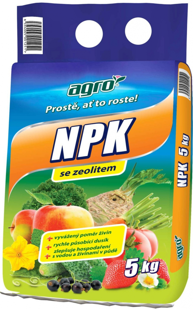 Agro NPK 11-7-7 so zeolitom 5 kg