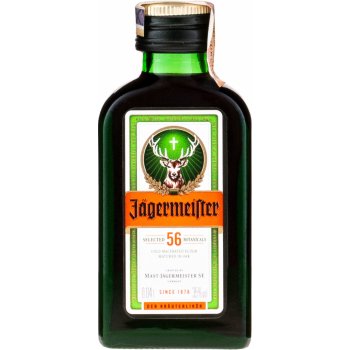 Jägermeister 35% 0,04 l (čistá fľaša)