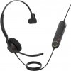 Jabra Engage 40 Slúchadlá s mikrofónom Kábel Pres hlavu Kancelária / call centrum USB Typ-C Bluetooth Čierna (4093-419-299)