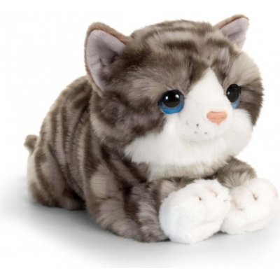 Keel Toys šedá mačka Jade 32 cm
