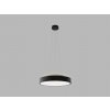 LED2 3275553DT Závesné LED svietidlo RINGO II 32+8W, 3000K/4000K, 3000lm, Triac, IP20, 40cm, čierna