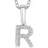SOFIA DIAMONDS zlatý prívesok písmeno R PAC322-R