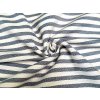 Dekoračná látka LEO GRIS sivý pruh 140 cm