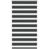 vidaXL Zebra roleta čierna 75x100 cm šírka látky 70,9 cm polyester 4014204