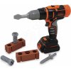 Mechanická vŕtačka s nástavcami Black&Decker Smoby a 6 doplnkami