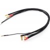 RUDDOG 2S černý nabíjecí kabel G4/G5 - krátký 30cm - (4mm, 3-pin EH)