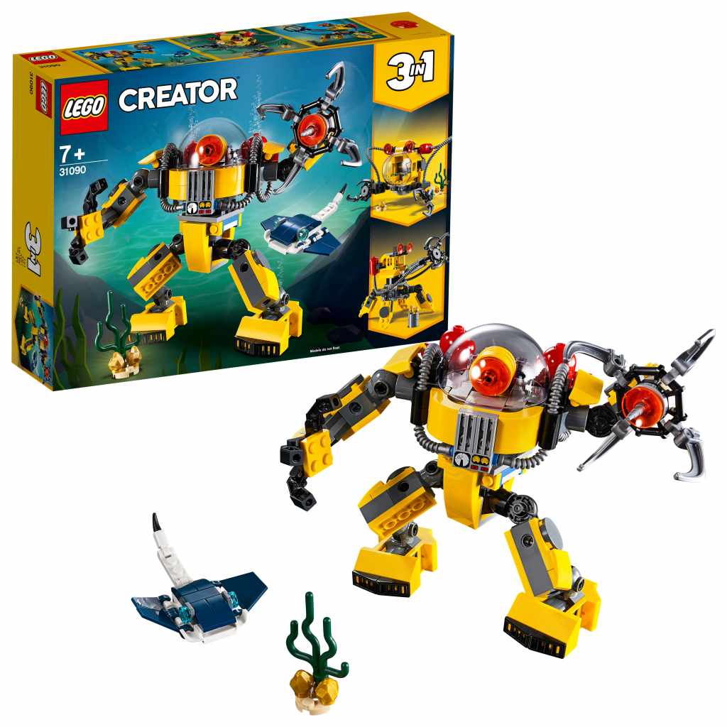 LEGO® Creator 31090 Podvodný robot od 55,5 € - Heureka.sk