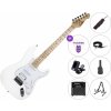 Pasadena ST-11 SET 10W White Elektrická gitara