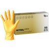 Espeon Nitrilové rukavice NITRIL SPARKLE 100 ks, nepudrované, perleťovo zlaté, 4.0 g Veľkosť: XS