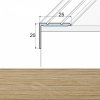 EFFECTOR Schodová lišta A36 Dub Helsinki 90 cm samolepiaca