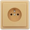 ABB, s.r.o. Classic - 5517-2389 D2 - Zásuvka jednonásobná - béžová