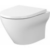 Cersanit Larga wc misa s pomaly sa sklápajúcim sedadlom závesné bez oplachovacieho kruhu biela S701-472
