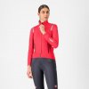 CASTELLI Cyklistická zateplená bunda - PERFETTO ROS 3 W - červená M