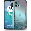 Picasee silikónový prehľadný obal pre Motorola Moto G72 - Kvetinový vzor