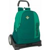 Školská taška na kolieskach Real Betis Balompié zelená 32 x 43 x 14 cm