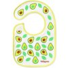 BabyOno 831 froté podbradník I eat and I grow žltá