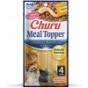 Maškrta pre mačky Inaba Churu Meal Topper cat Kura so syrom 4 tuby 56g