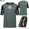 Fox Defend Creation ss jersey cyklo dres sage, zelená, L