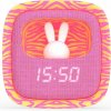 MOB Billy Clock and light - Pink Zebra - Limited Edition uni