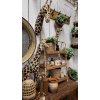 Clayre & Eef Nástenná dekorácia žirafa Giraffe - 11*30*43 cm - Clayre & Eef