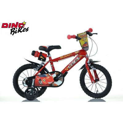 DINO Bikes - Detský bicykel 16"" Cars 2022