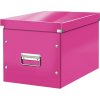 Leitz Click&Store Wow box štvorcový ružový A4