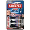 Sekundové lepidlo, gél, 3 x 1 g, HENKEL 