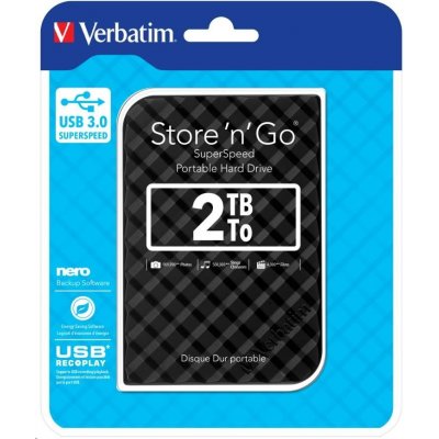 Verbatim Store 'n' Go 2TB, 2.5", 53195