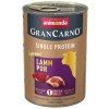 Animonda GranCarno Single Protein, Supreme čisté jahňacie, konzerva pre psy 400 g