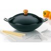 Kela Wok liatinový 36 cm s príslušenstvom súprava 5 ks