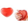 Ohrievač rúk, ohrievací gélový vankúšik v tvare srdca, červený
