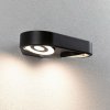 Paulmann LED senzorové nástenné svietidlo Silma antracit 2-svetelné IP44 - 94866