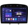 HIZPO S9004 9“ Android 13 Autorádio Peugeot 308 408 (4+32GB) Černý rámček: Černý rámček