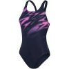 Speedo HYPERBOOM PLACEMENT MUSCLEBACK tmavo modrá fialová