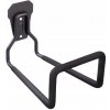 Stojanový vešiak na stenu, oceľový hák do garáže, nosnosť 35 kg, čierny