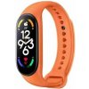 Remienok smart watch XIAOMI SMART Mi BAND 7/7 NFC STRAP BOX ORANGE (Remienok silikónový na inteligentné hodinky oranžový)