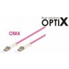 OPTIX LC-LC Optický patch cord 50/125 2m OM4 duplex 0931 Opticord