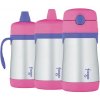 Thermos Foogo Dojčenská termoska stupeň 1,2,3 ružová 290 ml