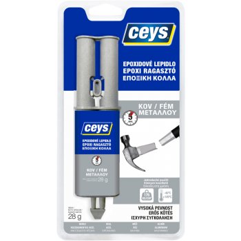 Ceys epoxidové lepidlo na kov 28 g